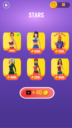 Android application Ari Alectra Booty Race screenshort