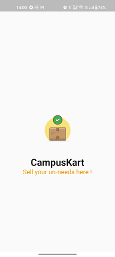 Android application CampusKart screenshort