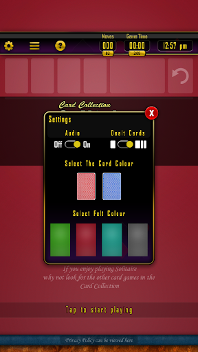 Solitaire - Card Collection Screen 2
