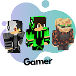 Cover Image of Unduh Skin Gamer for Minecraft PE  APK