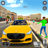 Crazy Car Taxi Simulator icon