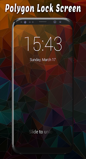 Android application Polygon Passcode Lock Screen screenshort