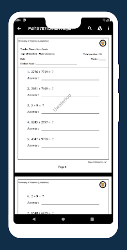 Math Game - The way of new lea