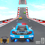 Cover Image of Télécharger Police Mega Ramp Car game: Racing car stunts 3d  APK