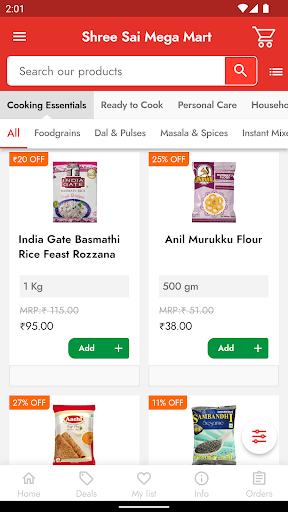 Shree Sai Mega Mart Screen 2