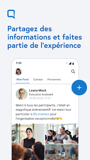Aperçu de l'application