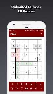 Filling - Puzzle Game