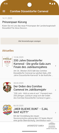 Comitee Düsseldorfer Carneval screenshot 2