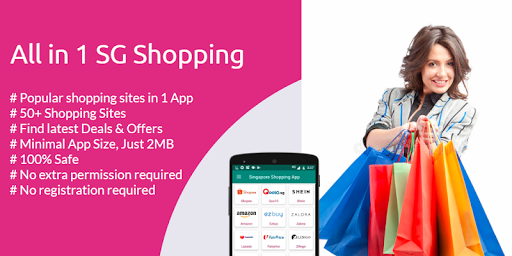 Android application Singapore Shopping App screenshort