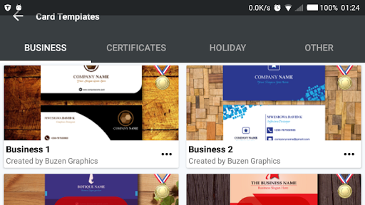 Card Designer Screenshot 4 - AppWisp.com