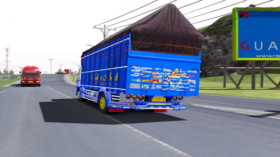 Truck Oleng Canter Simulator 1 APK + Mod (Unlimited money) untuk android