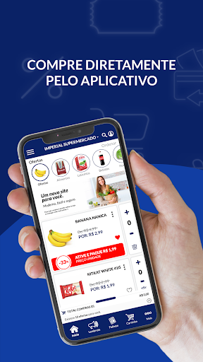 Android application Imperial Supermercado screenshort