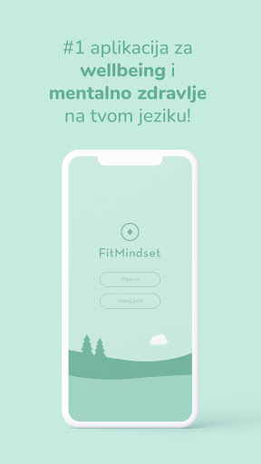 Android application FitMindset meditacije i vježbe screenshort