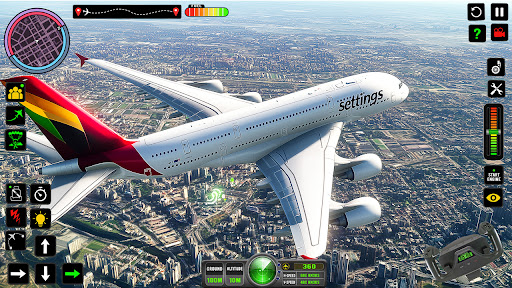 Airbus Simulator Airplane Game 3
