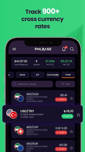 PNLBASE: Portfolio Tracker Screen 3