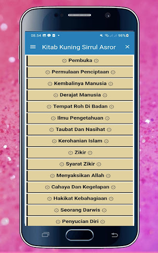 Kitab Kuning Sirrul Asror Screen 3