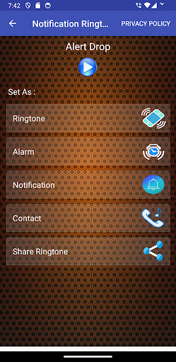Notification Ringtone Screen 2