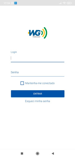 Android application WG Telecom screenshort