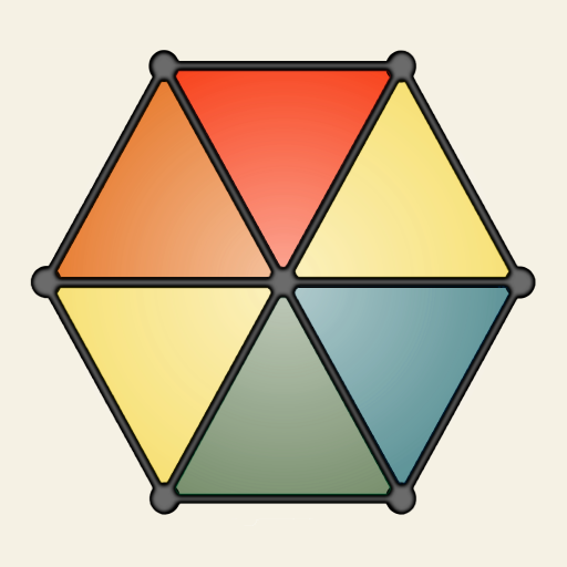 Triangles puzzle game Dotliner  Icon
