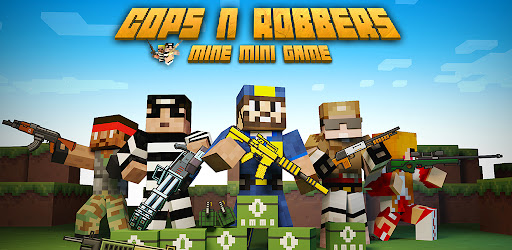 🔥 Download Cops Vs Robbers Jailbreak 1.114 [unlocked/Mod Money] APK MOD.  3D first-person shooter with Minecraft-style graphics 