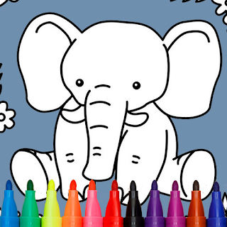 Cute Elephant Coloring Book apk