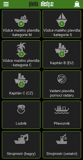 Kapitánské zkoušky (VMP) 2024 Screen 2