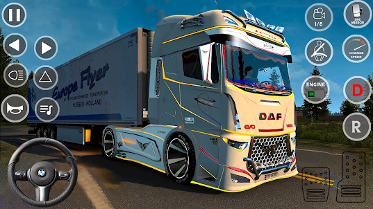 NÓS camião Dirigindo Jogos 3d