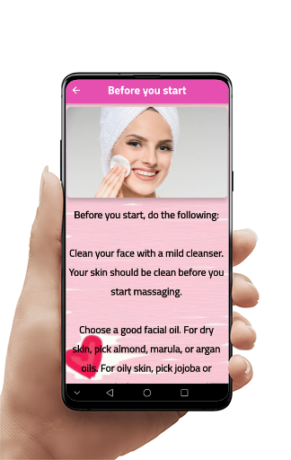 Face Massage Screen 2
