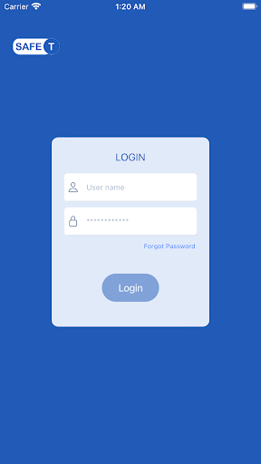 Android application Safe T+ screenshort