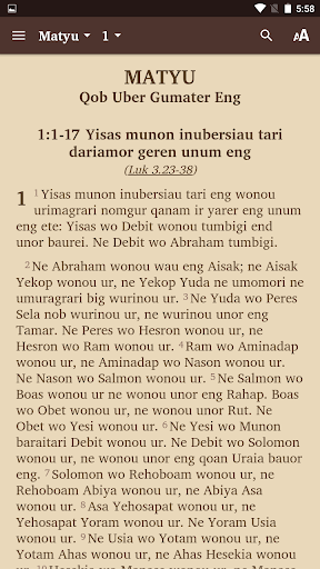 Usan - Bible Screen 2
