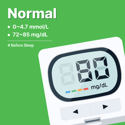 Blood Sugar App Screen 2