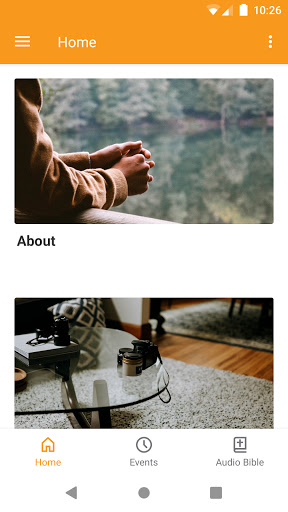 Android application Simple Faith Vancouver screenshort