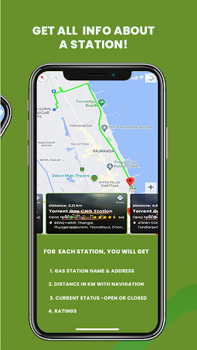 CNG Pump Near Me - Locator App Screen 3