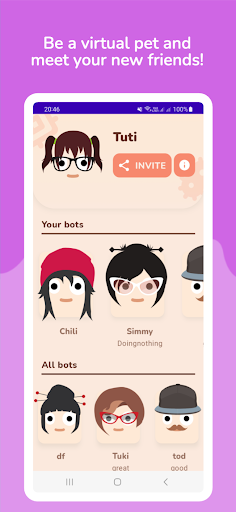 beMyBot Screen 2