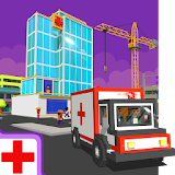 Hospital Craft: Building Doctor Simulator Games 3D icon
