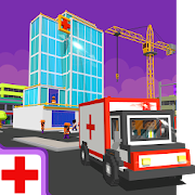 Hospital Craft: Building Doctor Simulator Games 3D  Icon