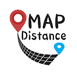 Measure Distance on the Map Apk