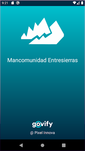 Android application Mancomunidad Entresierras screenshort