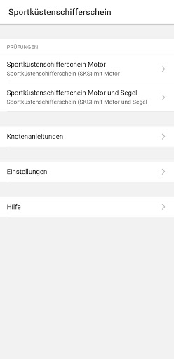 SKS Sportküstenschifferschein Screenshot