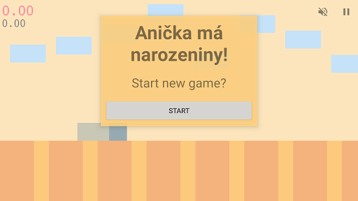 Android application Anička má narozeniny! screenshort