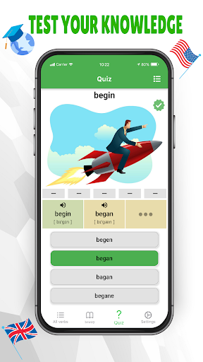 English Irregular Verbs Duo Screen 3