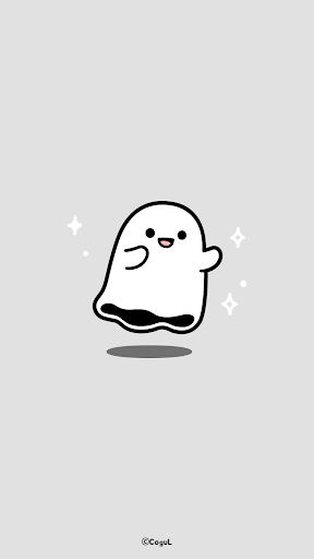 Android application 카카오톡 테마 - 귀여운 유령_애쉬 (카톡테마) screenshort