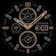 screenshot of OBSIDIAN Gold Class watch face