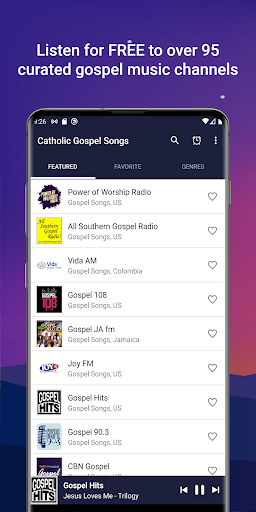 Android application Catholic Gospel Songs 2024 screenshort