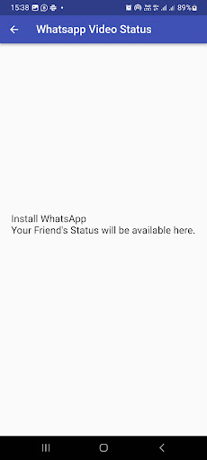 Whatsapp Updates Downloader Screen 2
