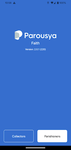 Android application Parousya Faith screenshort