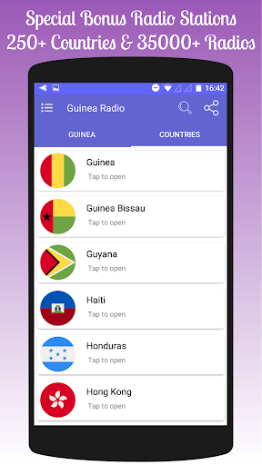 All Guinea Radios in One App