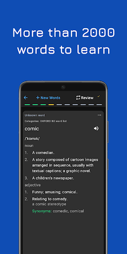 Advanced English Vocabulary Screen 2