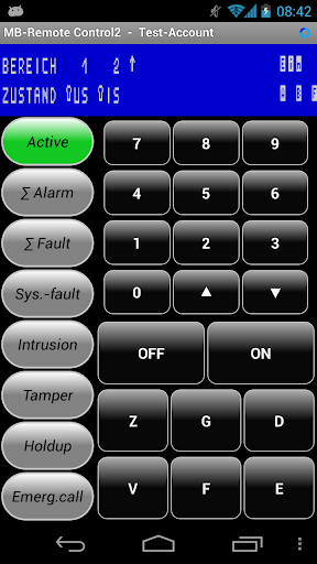 Android application MB - Remote Control V2 screenshort