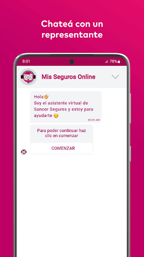 Sancor Seguros Screenshot